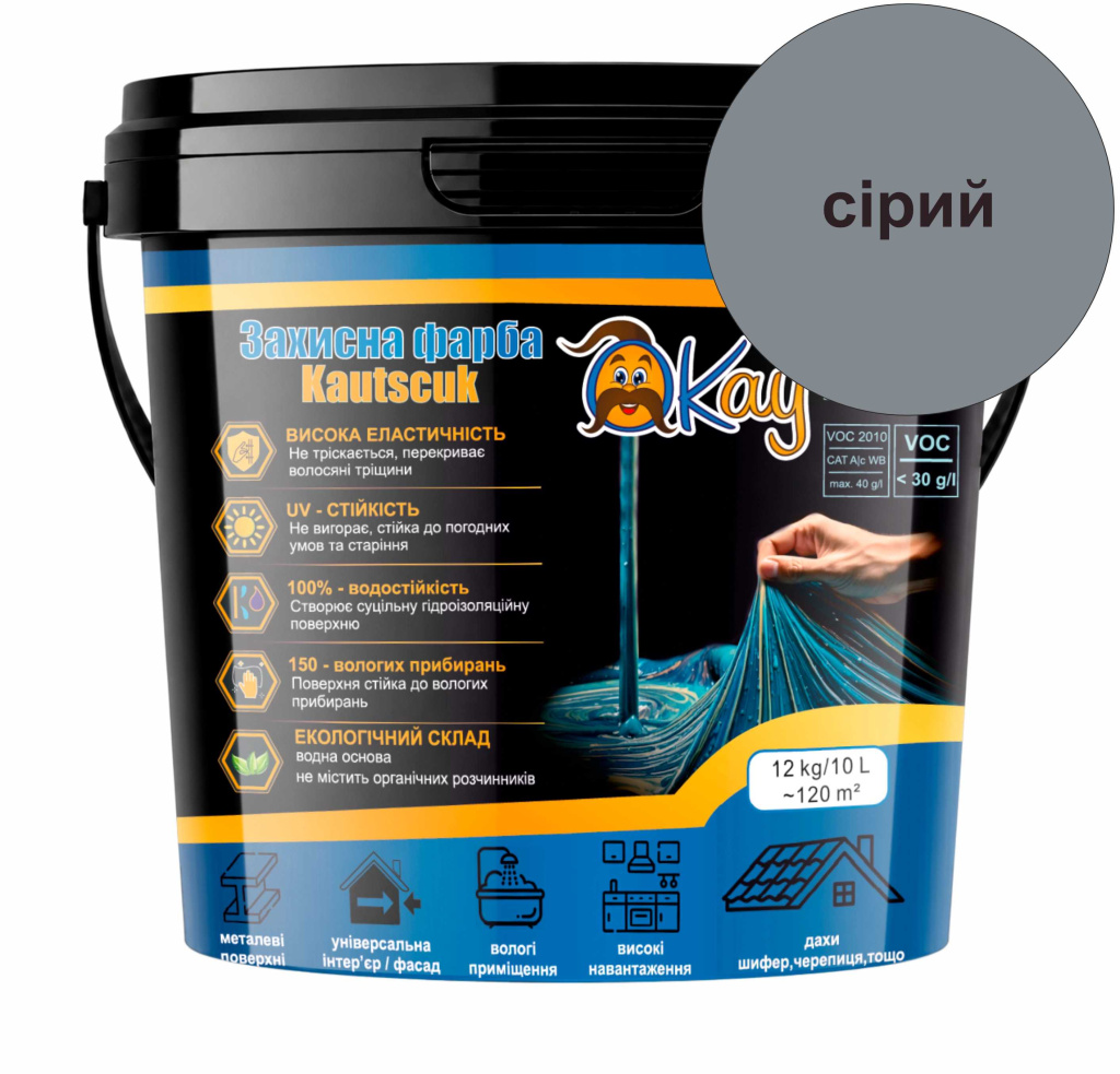Захисна фарба Kautschuk