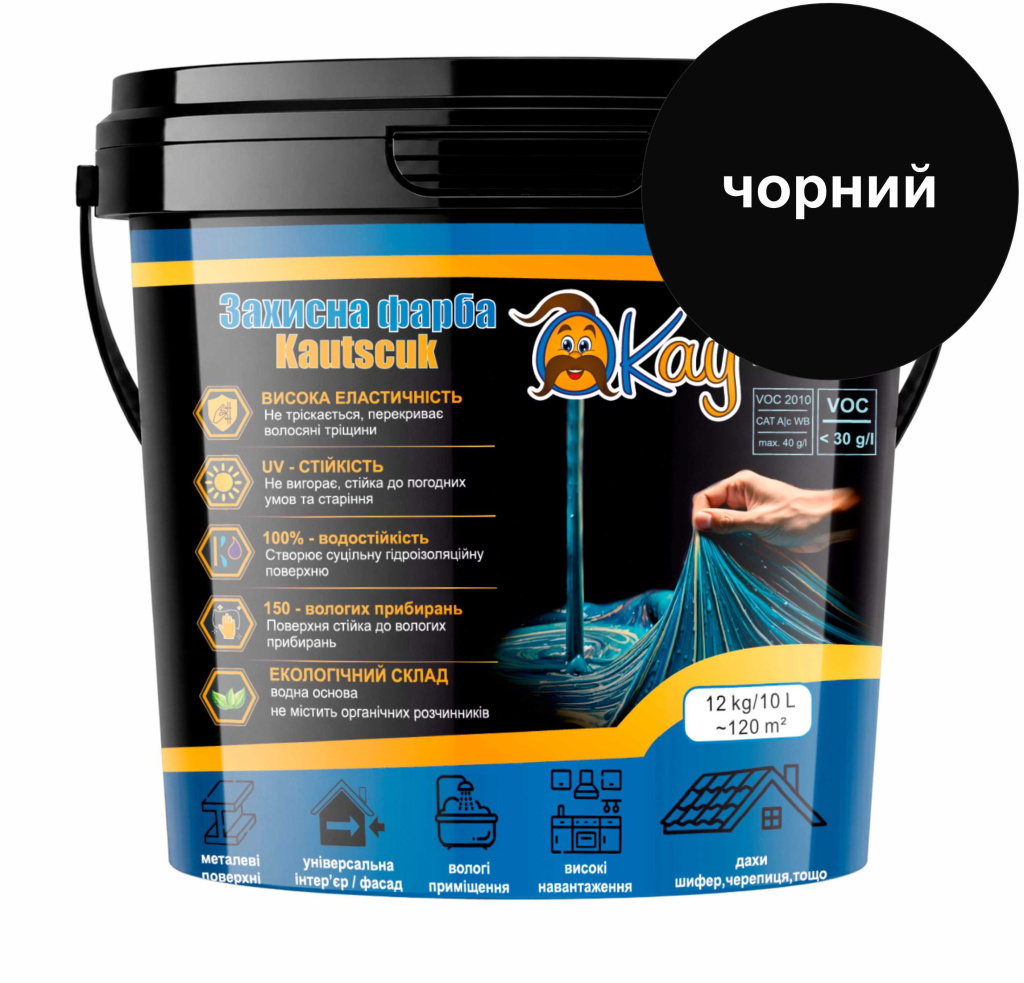 Захисна фарба Kautschuk