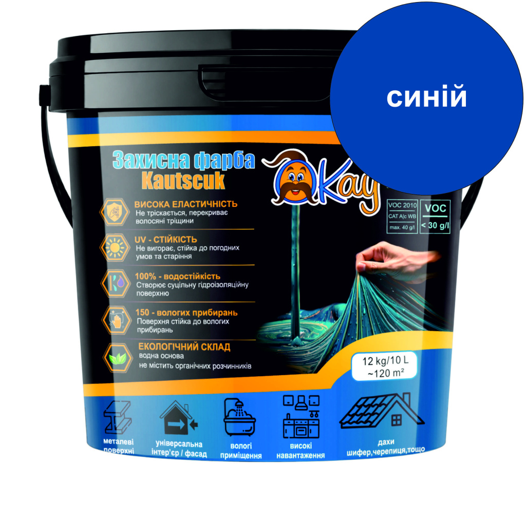 Захисна фарба Kautschuk